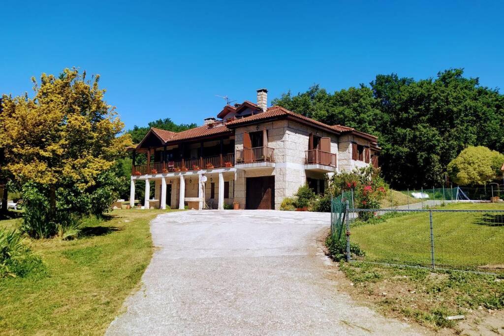 Espectacular Casa Con Piscina En アジャリス エクステリア 写真